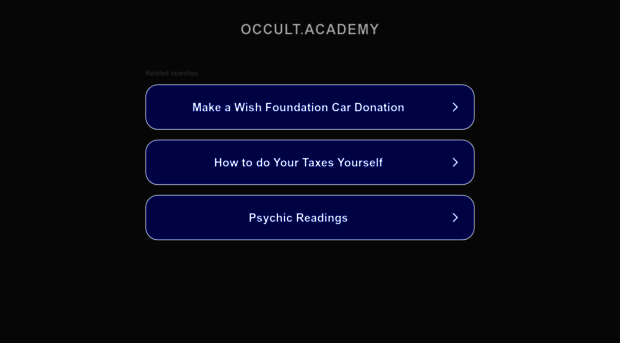 occult.academy