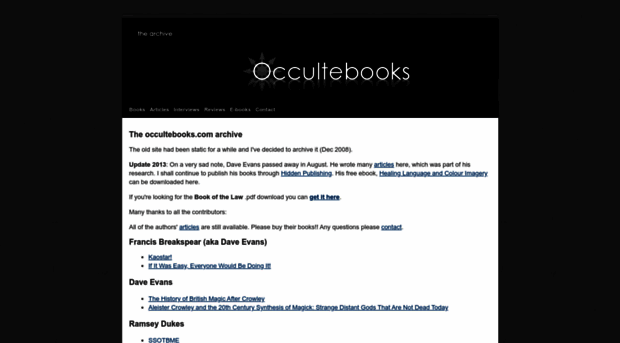 occultebooks.com