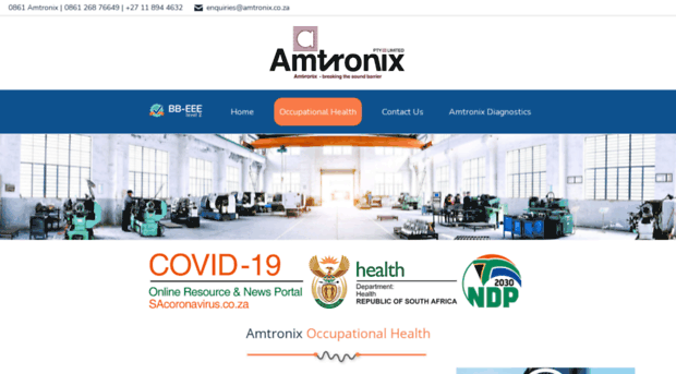 occupationalhealth.amtronix.co.za