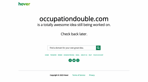 occupationdouble.com