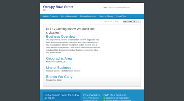 occupybawlstreet.com