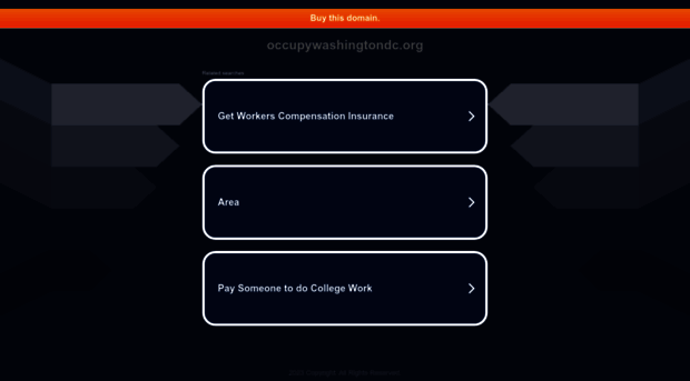 occupywashingtondc.org