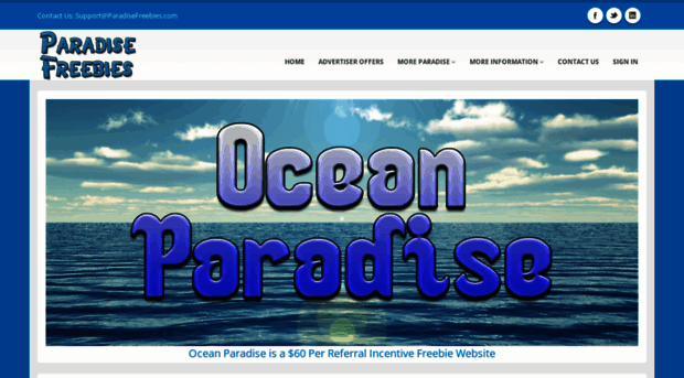 ocean.paradisefreebies.com