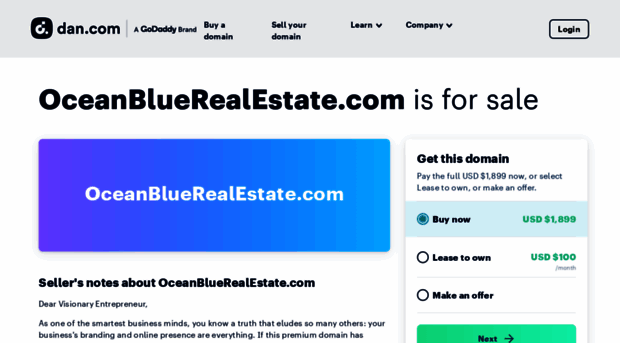 oceanbluerealestate.com