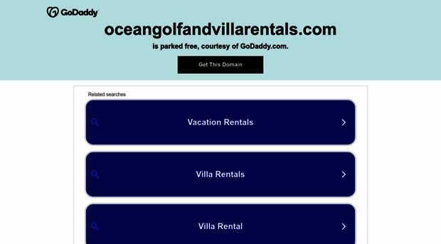 oceangolfandvillarentals.com