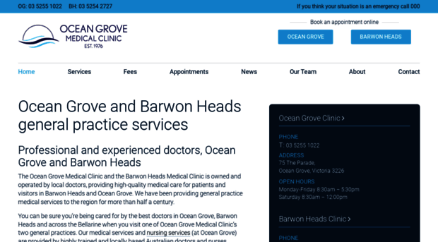 oceangrovemedicalclinic.com.au