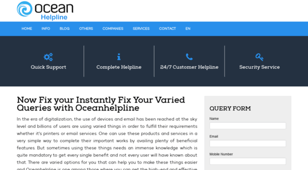 oceanhelpline.com