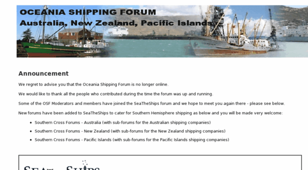 oceaniashippingforum.com