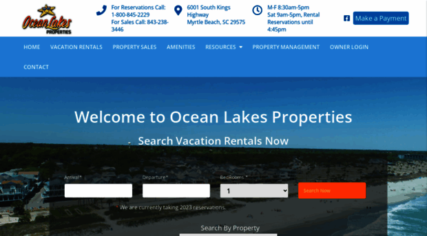 oceanlakesproperties.com