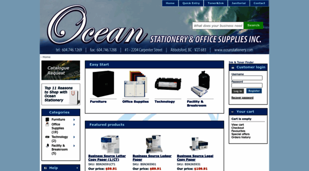 oceanstationery.com