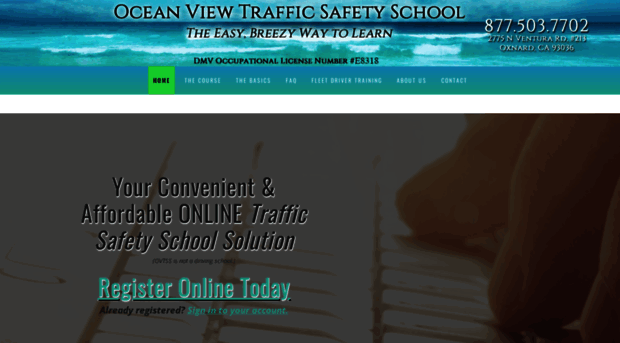 oceanviewtrafficsafetyschool.com