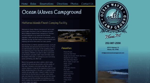 oceanwavescampground.com