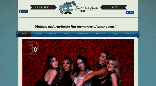 oceventphotobooths.com