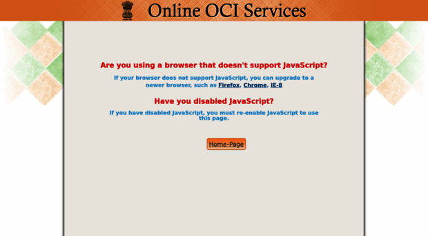 ociservices.gov.in