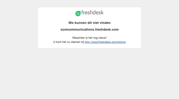 ocmcommunications.freshdesk.com