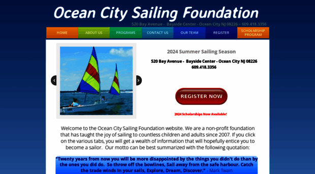 ocnjsailingfoundation.org
