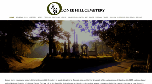 oconeehillcemetery.com