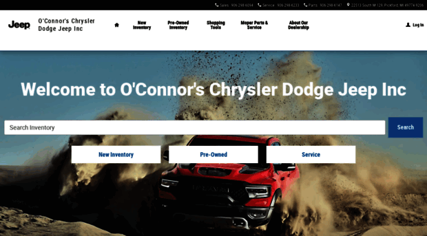 oconnorschryslerdodgejeep.com