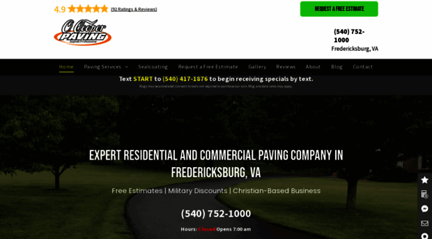 ocooperpaving.com