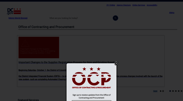 ocp.dc.gov