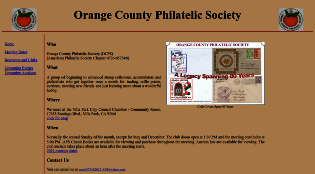 ocphilatelicsociety.org