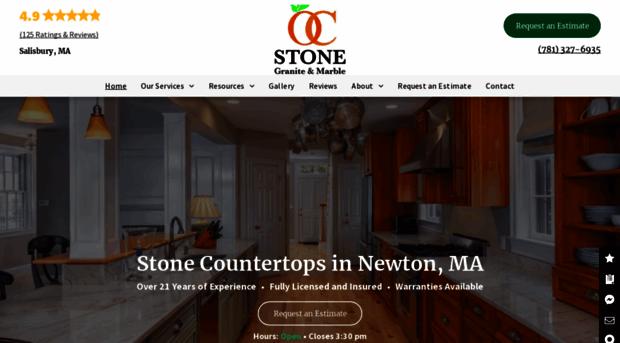 ocstonegraniteandmarble.com