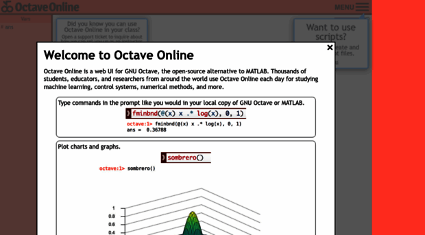 octave-online.net