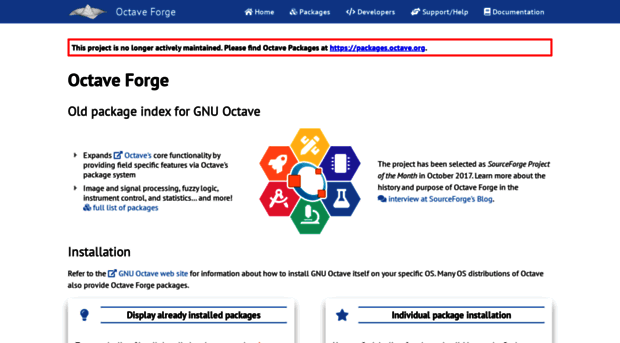 octave.sourceforge.net