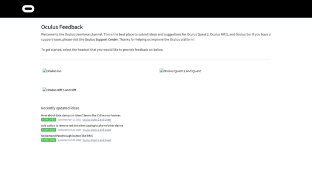 oculus.uservoice.com
