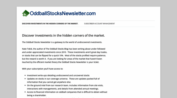 oddballstocksnewsletter.com