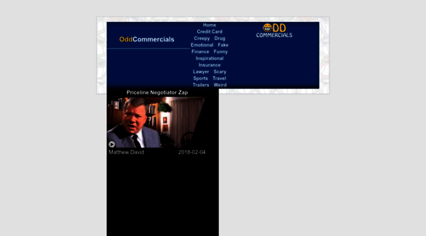 oddcommercials.com