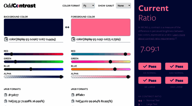 oddcontrast.com
