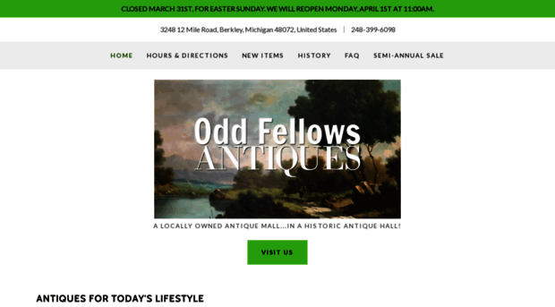 oddfellowsantiques.com