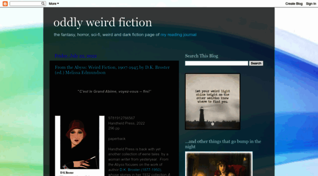 oddlyweirdfiction.com