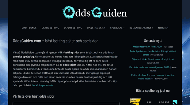 oddsguiden.com