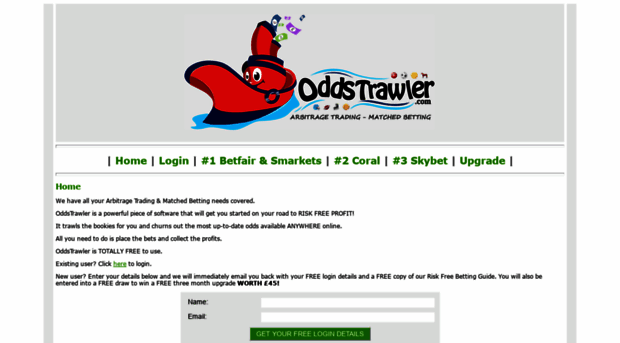 oddstrawler.com