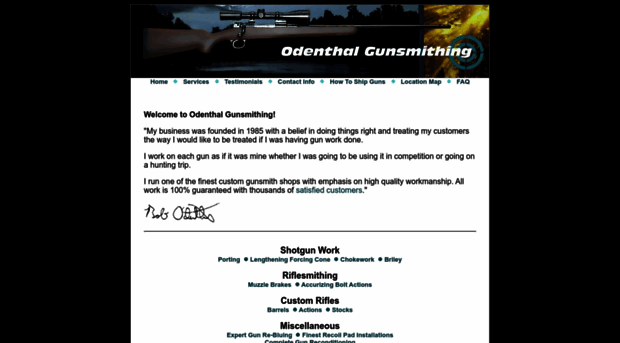 odenthalgunsmithing.com