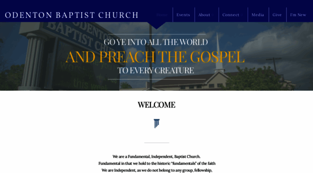 odentonbaptist.com