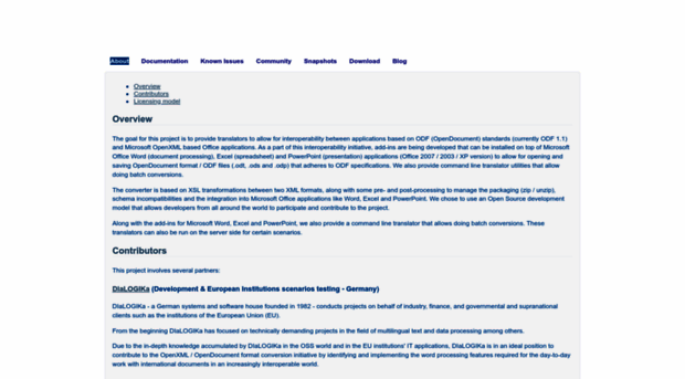 odf-converter.sourceforge.net
