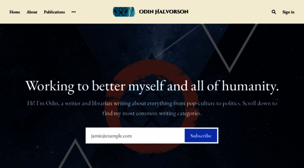 odinhalvorson.com