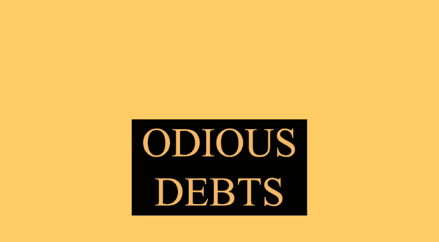 odiousdebts.org