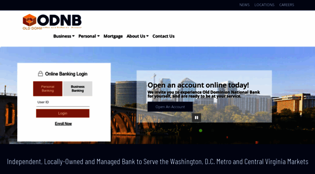 odnbonline.com - Home | Old Dominion Bank - Odnbonline