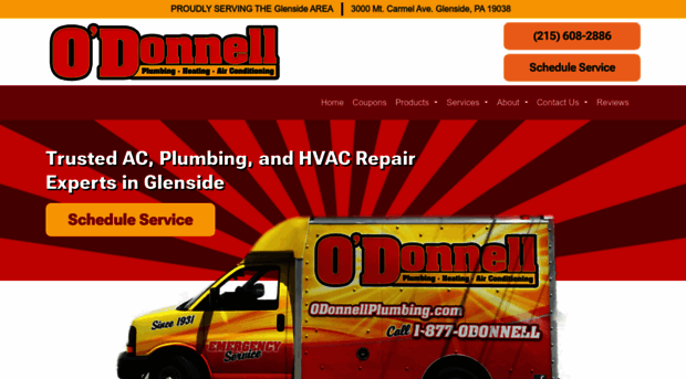odonnellplumbing.com