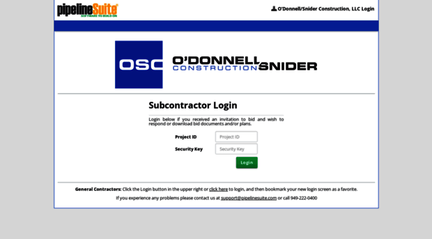 odonnellsnider.pipelinesuite.com