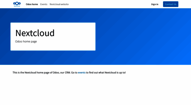 odoo.nextcloud.com