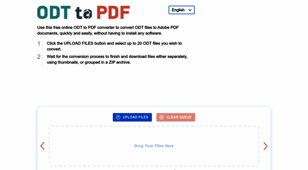 free pdf to odt converter