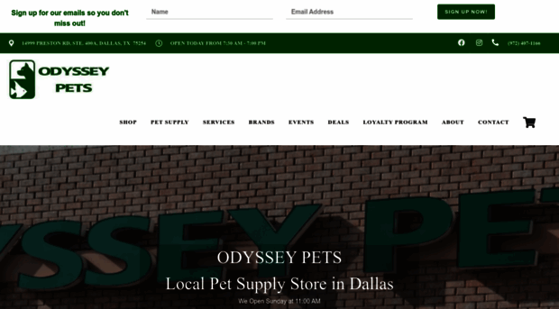 odysseypets.com