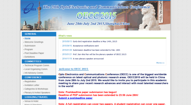 oecc2015.sjtu.edu.cn