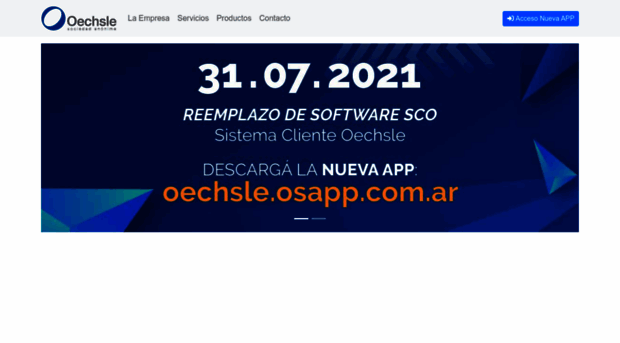 oechsle.com.ar