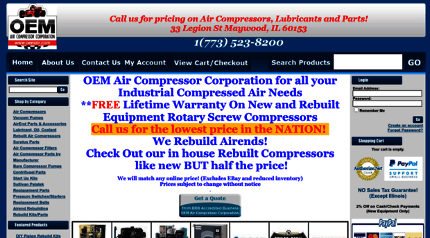 oemaircompressor.com